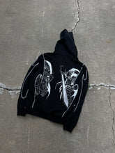 Load image into Gallery viewer, ARISE MONARCH BLACK HOODIE | SOLO LEVELING SET